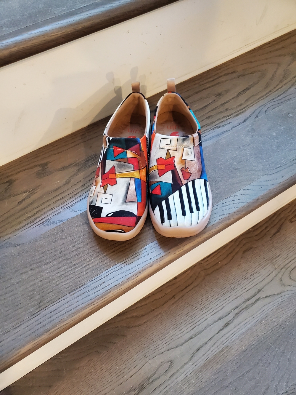 Women's UNI canvas Slip-ons. Multicolor, Super Comfortable!